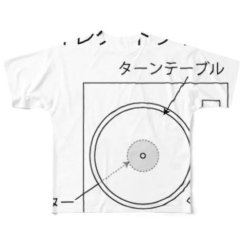 ダイレクトドライブ All-Over Print T-Shirt