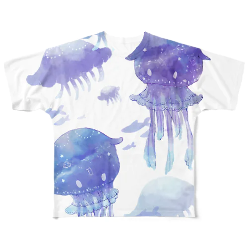 ほしくらげ All-Over Print T-Shirt