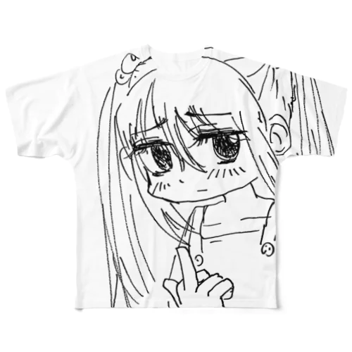 ふざけろ フルグラフィックTシャツ