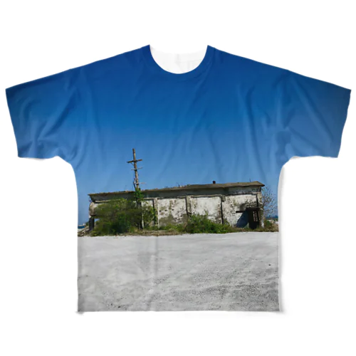 異世界の廃墟 All-Over Print T-Shirt