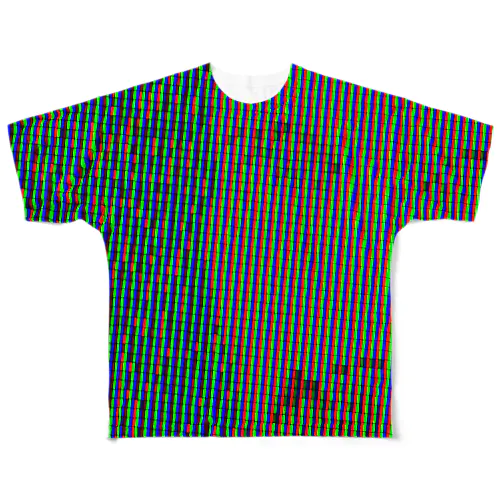 ブラウン管に映るゴッホ All-Over Print T-Shirt