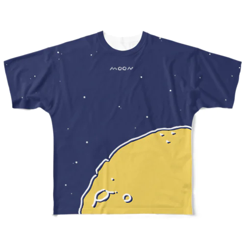 MOON_Midnight All-Over Print T-Shirt