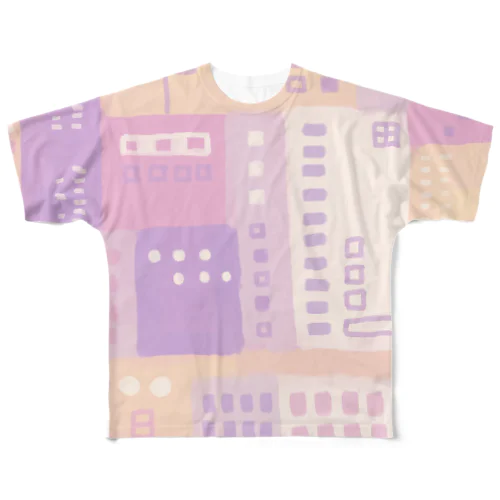 ★NEW!【心癒される抽象画#01】 All-Over Print T-Shirt