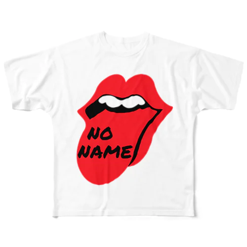 NO NAME フルグラフィックTシャツ