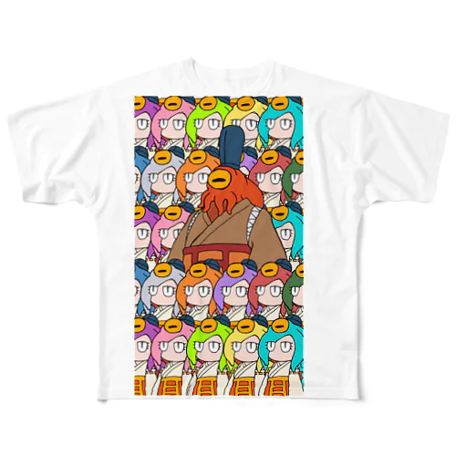 もりそばアソート All-Over Print T-Shirt