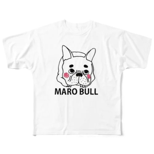 MAROBULL All-Over Print T-Shirt