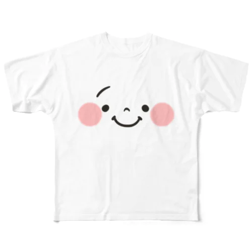 いえらぶ君の顔むに~ フルグラフィックTシャツ