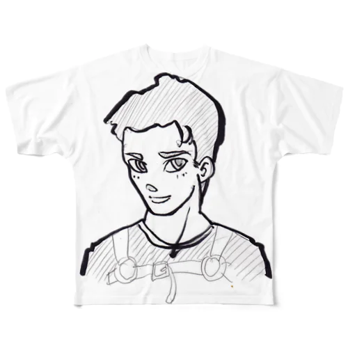 BOY TOY All-Over Print T-Shirt