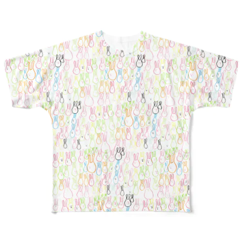 うさグラム All-Over Print T-Shirt