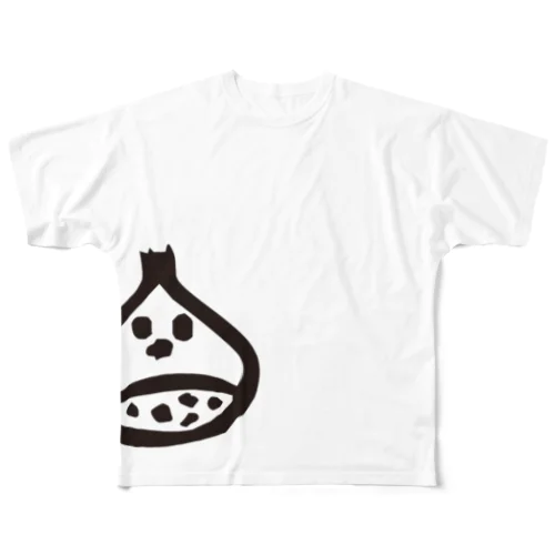 クリくんTシャツ フルグラフィックTシャツ