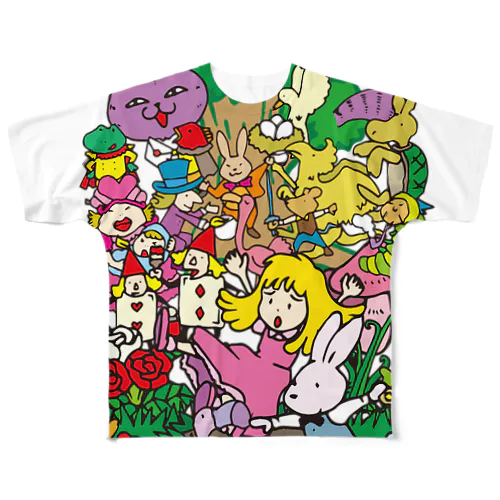 Alice フルグラフィックTシャツ