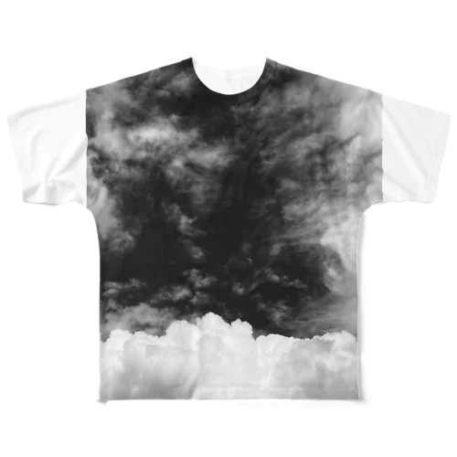 cloud フルグラフィックTシャツ