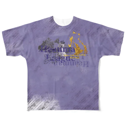 ベビービンテージTシャツ　Heauman T Shirts All-Over Print T-Shirt