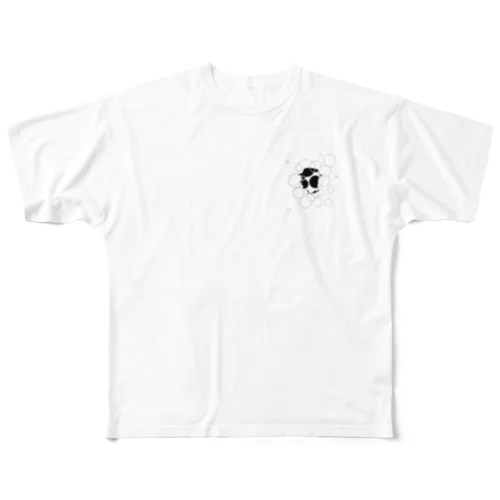 シャボンの男 All-Over Print T-Shirt
