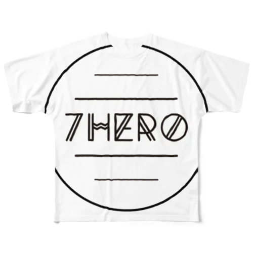 7HERO フルグラフィックTシャツ