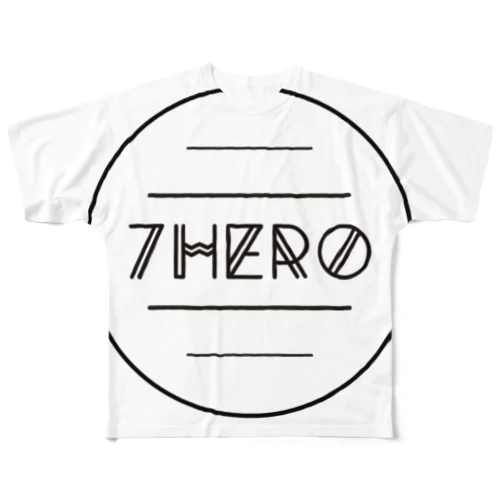 7HERO All-Over Print T-Shirt