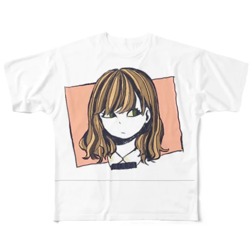 超ねくたい子 All-Over Print T-Shirt