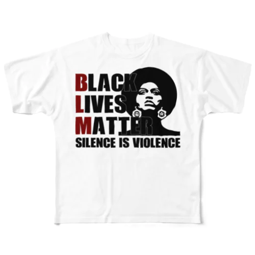 BLM All-Over Print T-Shirt