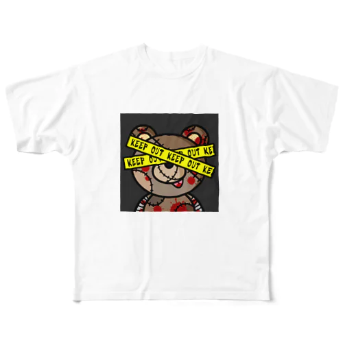 病みクマくん All-Over Print T-Shirt