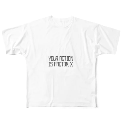 Factor X フルグラフィックTシャツ