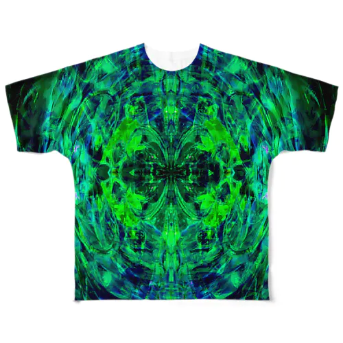 kaleidoscope All-Over Print T-Shirt