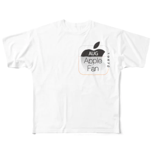 Apple Fan TOKYO フルグラフィックTシャツ