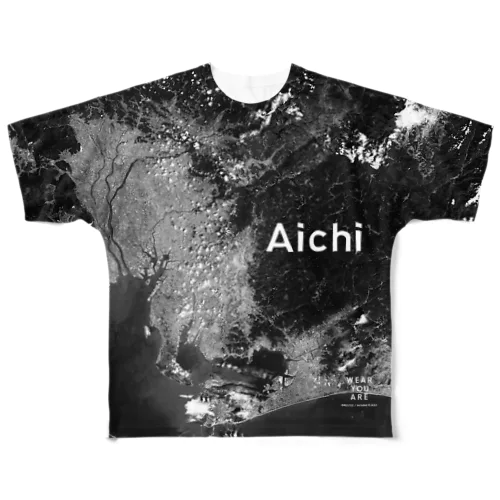 愛知県 豊田市 Tシャツ 両面 All-Over Print T-Shirt