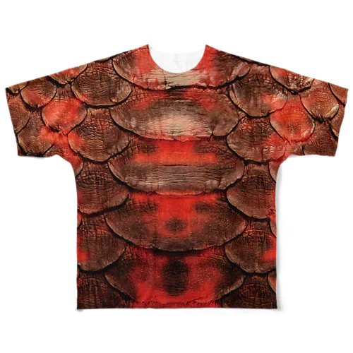 炎竜の逆鱗 All-Over Print T-Shirt