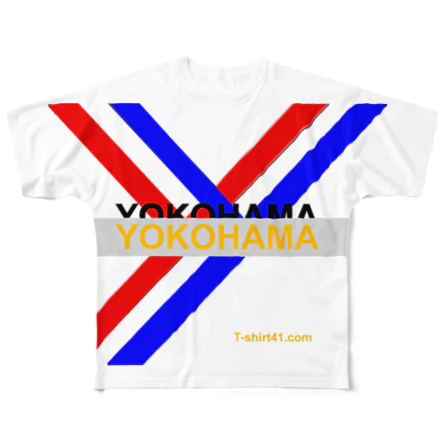 YOKOHAMA フルグラフィックTシャツ