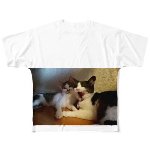 しまいにゃり フルグラフィックTシャツ