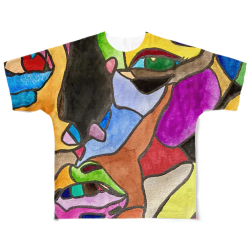 NAOMI All-Over Print T-Shirt