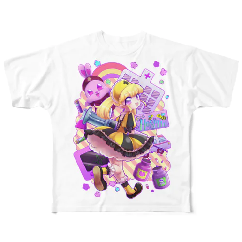 はたらきバチのおしごと All-Over Print T-Shirt