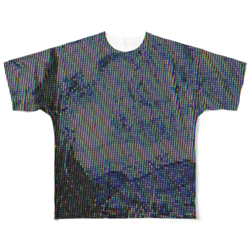 ブラウン管に映るゴッホ2 All-Over Print T-Shirt