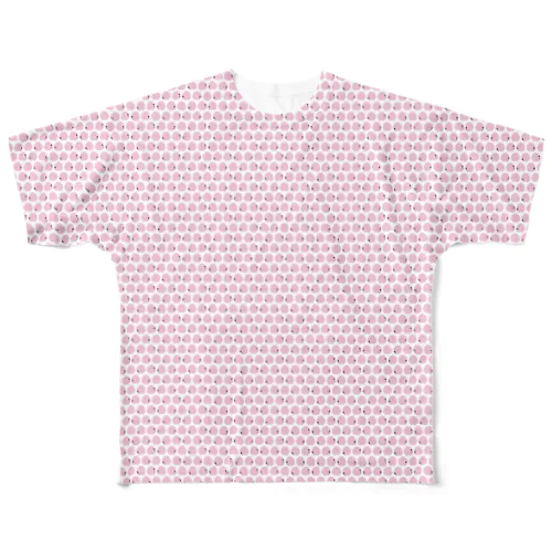 乳羅列M All-Over Print T-Shirt