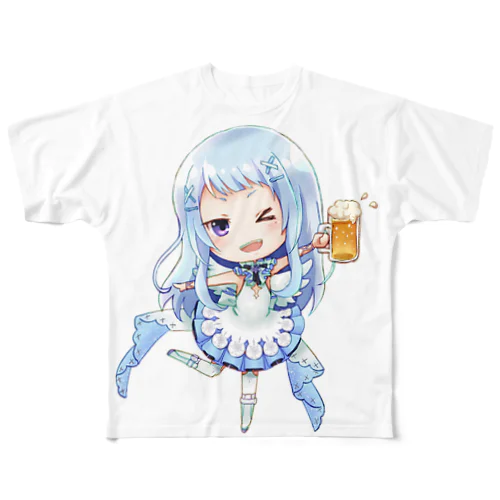 飲酒フルグラM フルグラフィックTシャツ