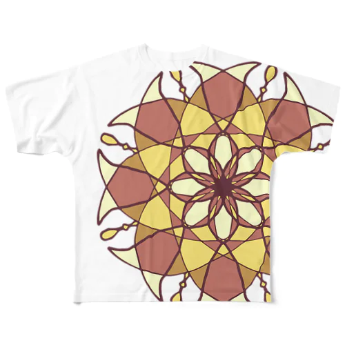 トライバルC All-Over Print T-Shirt