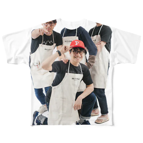 ペパボ弁当男子オリジナル フルグラフィックTシャツ