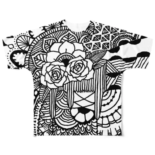 薔薇の手引き All-Over Print T-Shirt