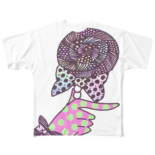 キャンディロッド All-Over Print T-Shirt