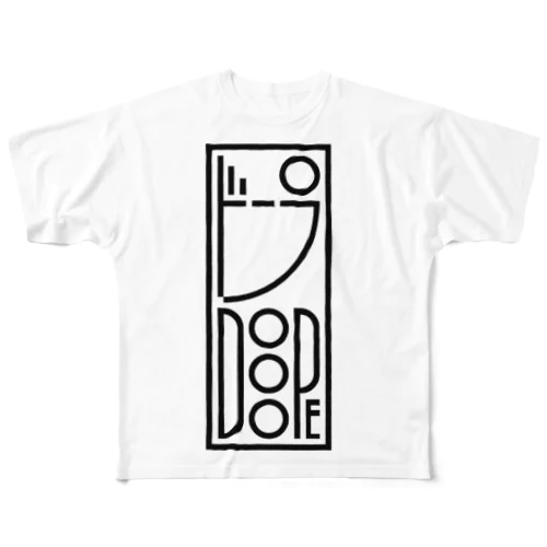 ドープDooope All-Over Print T-Shirt