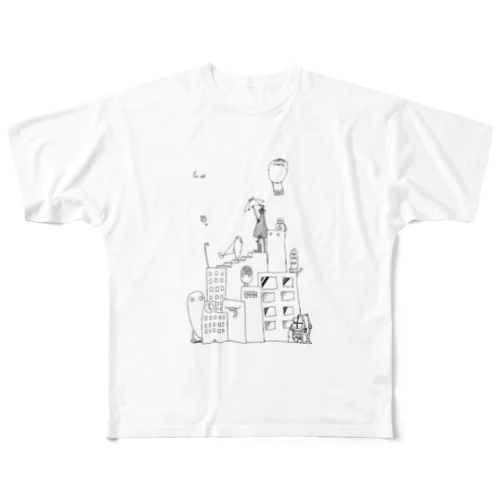 おかしな国のズボン All-Over Print T-Shirt