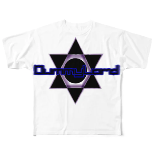 Dummy Lordロゴ All-Over Print T-Shirt