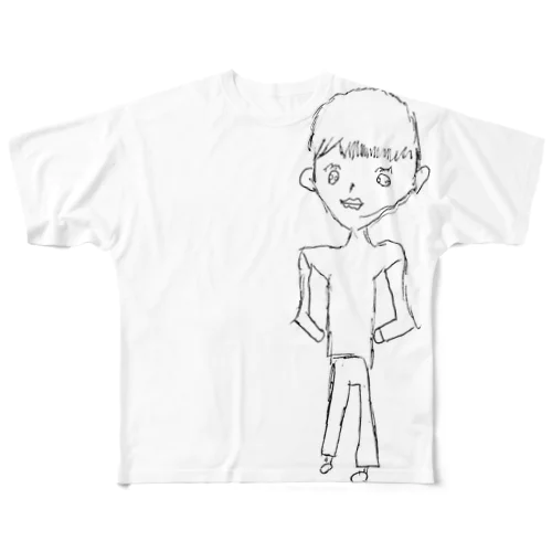 しゅん All-Over Print T-Shirt
