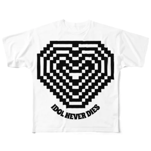 DIAMOND HEART フルグラフィックTシャツ