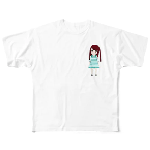 チビマリナ フルグラフィックTシャツ