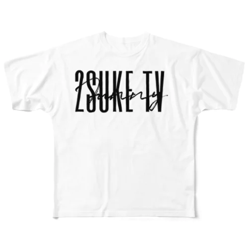 2SUKE TV フルグラフィックTシャツ