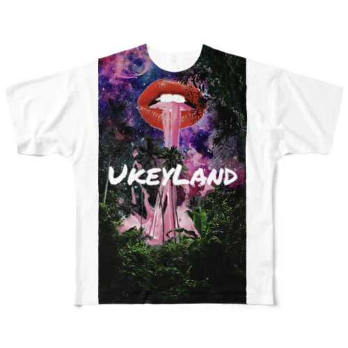 waterfall of love All-Over Print T-Shirt