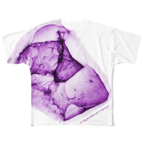 『Re:ice』 #003 (ver.PURPLE) All-Over Print T-Shirt