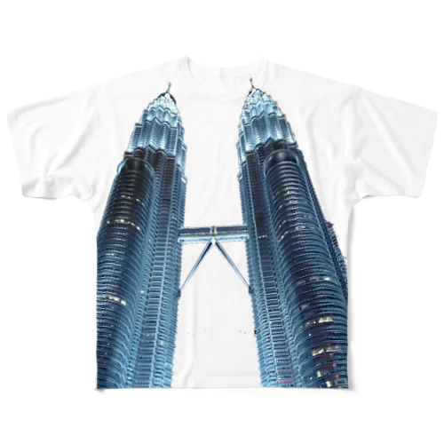 Petronas twin towers All-Over Print T-Shirt