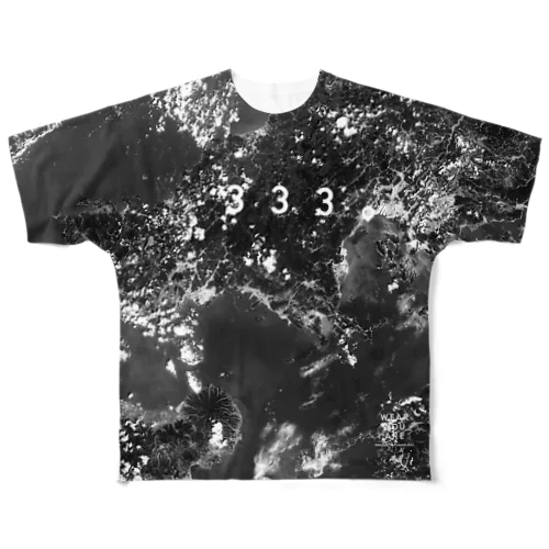 広島県 廿日市市 Tシャツ 両面 All-Over Print T-Shirt